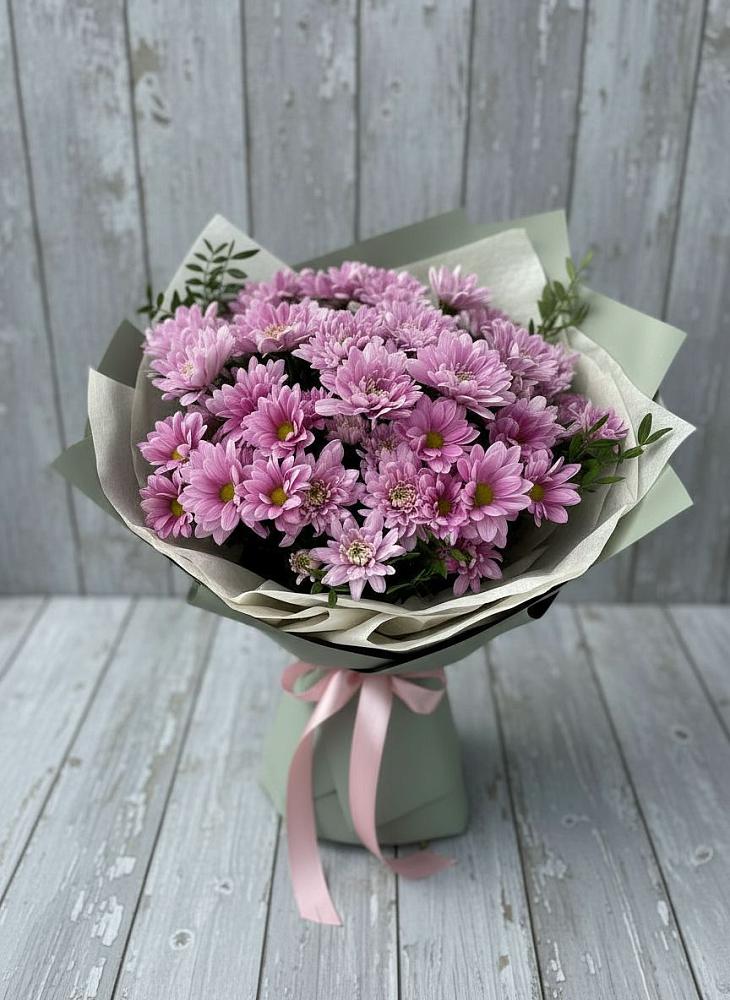 Букет цветов из: Хризантемы в Красноармейске Московской области