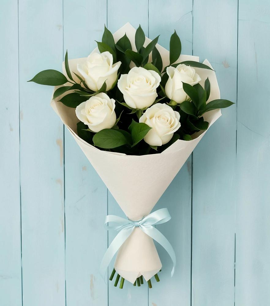 Букет цветов из: Розы в Красноармейске Московской области