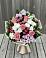 Букет цветов из: Альстромерии, Гвоздики, Розы и Хризантемы в Красноармейске Московской области