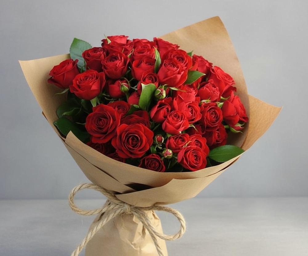Букет Любовный роман в Красноармейске Московской области