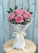 Букет цветов из:  Розы в Красноармейске Московской области