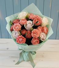 Букет цветов из:  Розы в Красноармейске Московской области