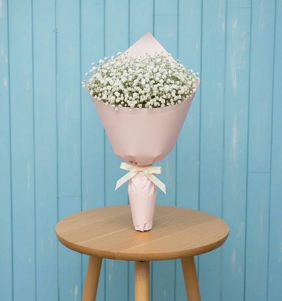 Букет цветов из: Гипсофила в Красноармейске Московской области