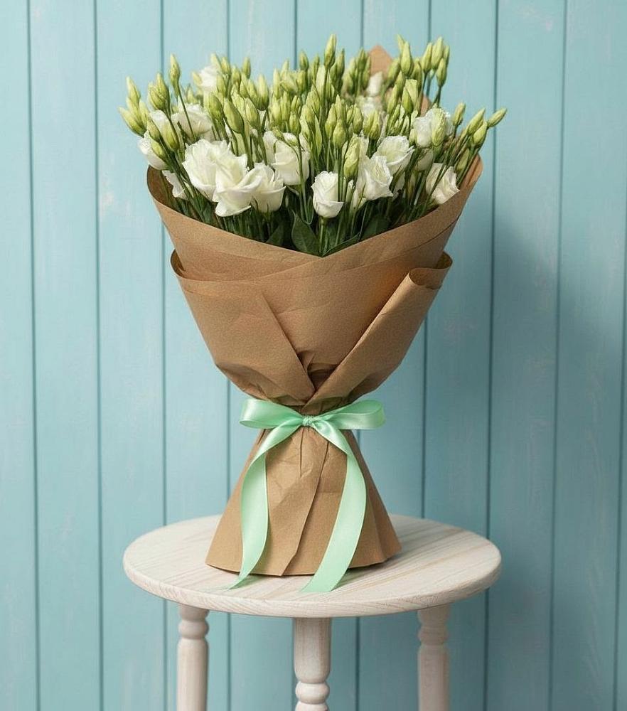 Букет цветов из: Лизиантусы в Красноармейске Московской области