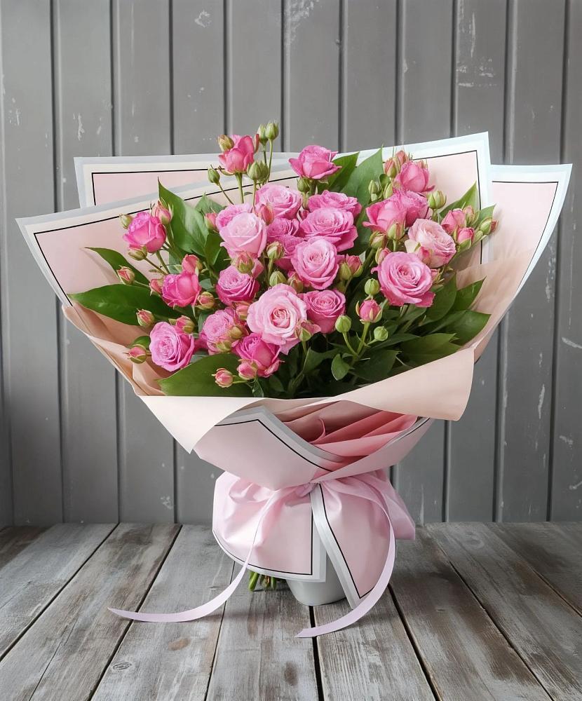 Букет Розовый кустик в Красноармейске Московской области