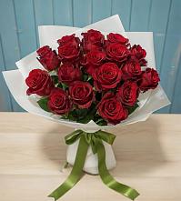 Букет Красные розы в Красноармейске Московской области