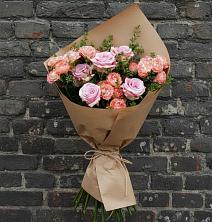 Букет цветов из:  Розы в Красноармейске Московской области