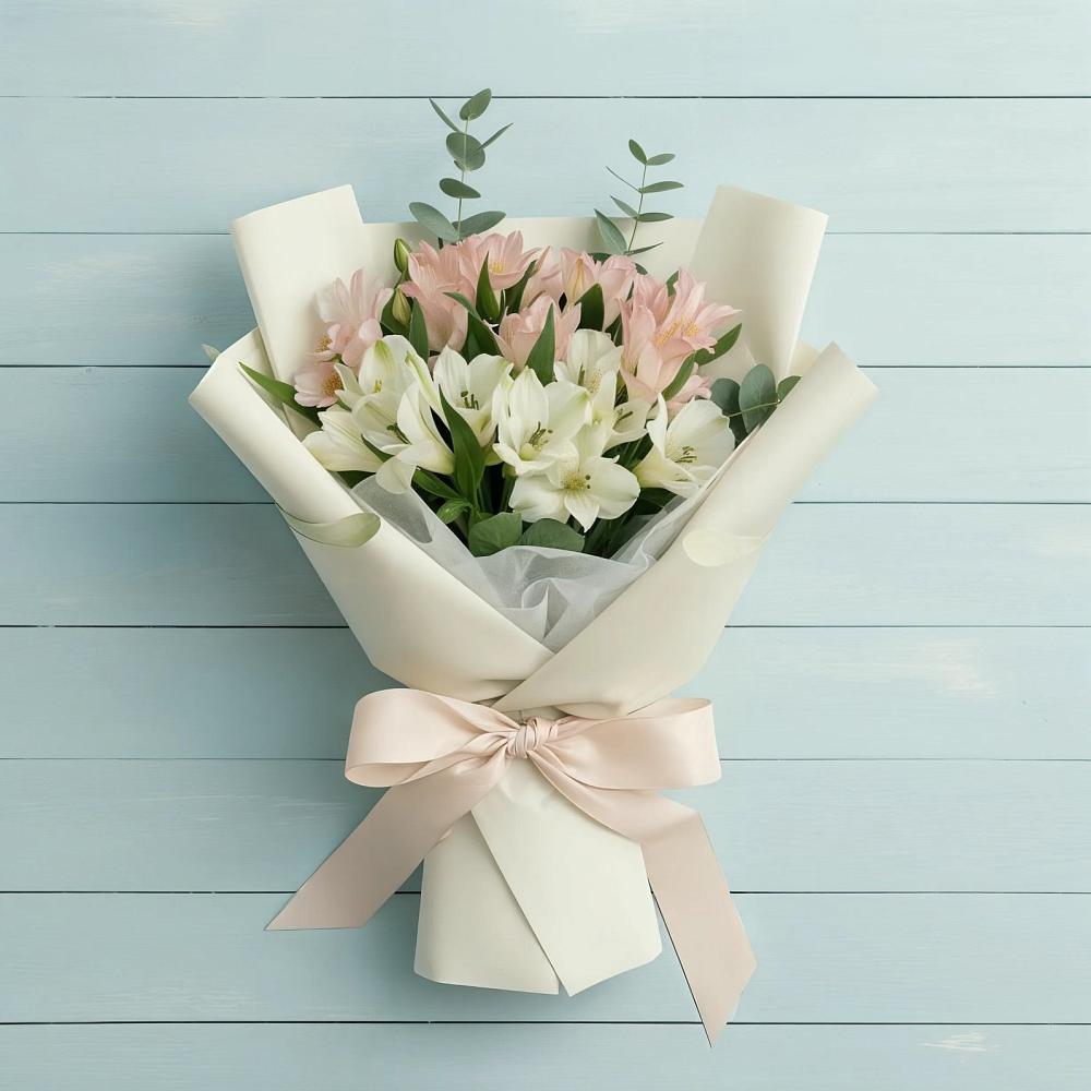 Букет цветов из: Альстромерии в Красноармейске Московской области