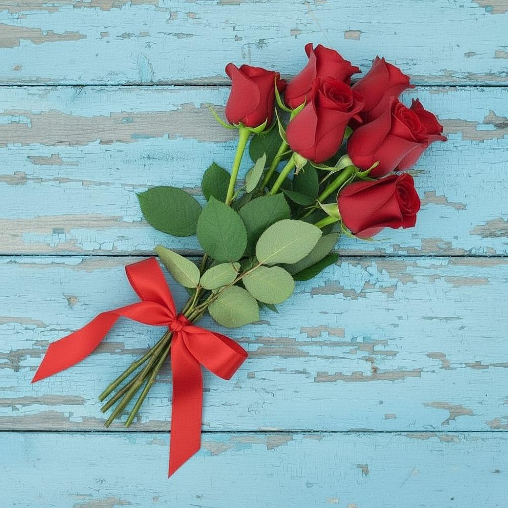Букет Красные розы в Красноармейске Московской области