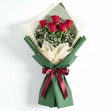 Букет цветов из:  Розы в Красноармейске Московской области